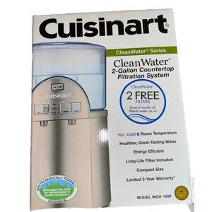 Cuisinart CleanWater 2-Gallon Countertop Filtration System WCH-1500